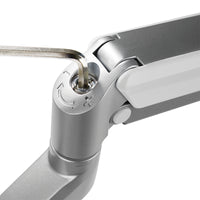 LogiLink BP0089 Flachbildschirm-Tischhalterung 81,3 cm (32") Tisch/Bank Silber
