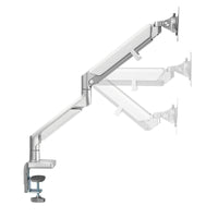 LogiLink BP0086 Flachbildschirm-Tischhalterung 81,3 cm (32") Tisch/Bank Silber