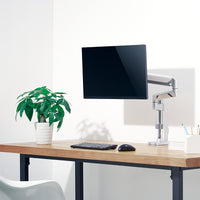 LogiLink BP0087 Flachbildschirm-Tischhalterung 81,3 cm (32") Tisch/Bank Silber
