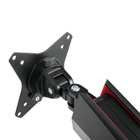 LogiLink BP0092 Flachbildschirm-Tischhalterung 81,3 cm (32") Tisch/Bank Schwarz, Rot