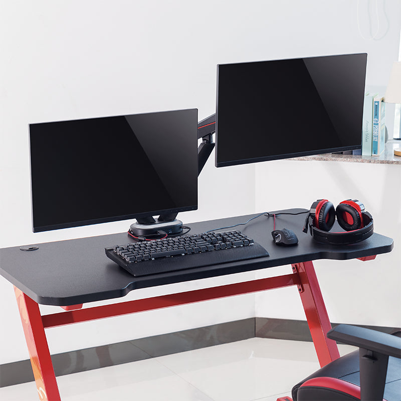 LogiLink BP0092 Flachbildschirm-Tischhalterung 81,3 cm (32") Tisch/Bank Schwarz, Rot