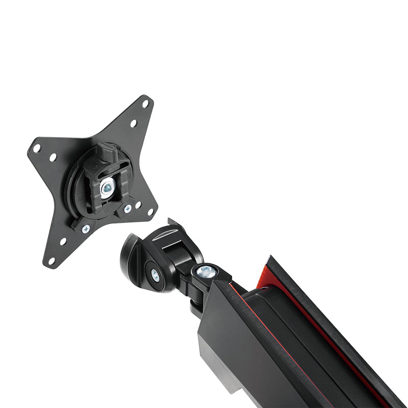 LogiLink BP0092 Flachbildschirm-Tischhalterung 81,3 cm (32") Tisch/Bank Schwarz, Rot