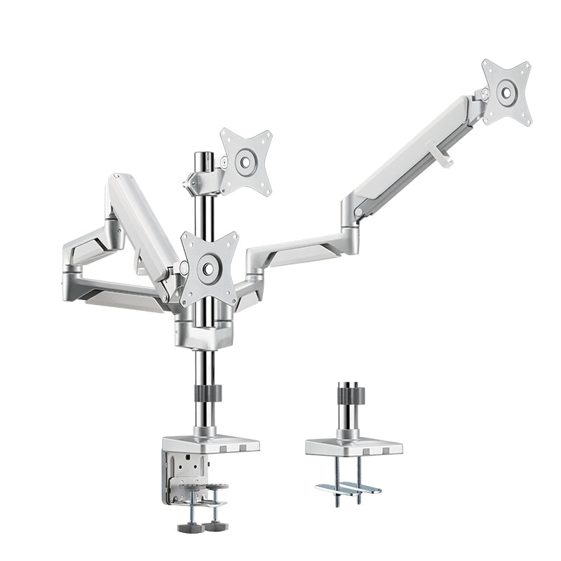 LogiLink BP0090 Flachbildschirm-Tischhalterung 68,6 cm (27") Tisch/Bank Silber
