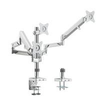 LogiLink BP0090 Flachbildschirm-Tischhalterung 68,6 cm (27") Tisch/Bank Silber