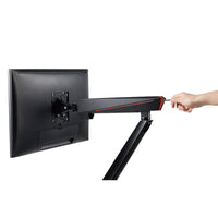 LogiLink BP0091 Flachbildschirm-Tischhalterung 81,3 cm (32") Tisch/Bank Schwarz, Rot
