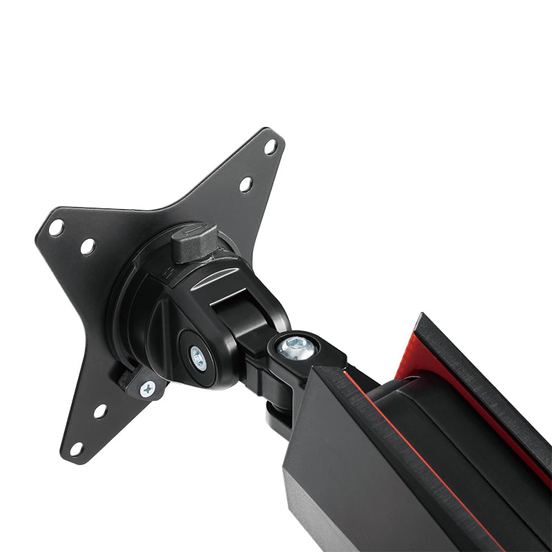 LogiLink BP0091 Flachbildschirm-Tischhalterung 81,3 cm (32") Tisch/Bank Schwarz, Rot