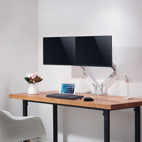 LogiLink BP0088 Flachbildschirm-Tischhalterung 81,3 cm (32") Tisch/Bank Silber