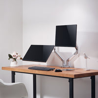 LogiLink BP0088 Flachbildschirm-Tischhalterung 81,3 cm (32") Tisch/Bank Silber