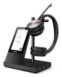 Yealink WH66 Dual Teams Persönliches Audio-Konferenzsystem Kabellos Kopfband Büro/Callcenter USB Typ-A Bluetooth Ladestation Schwarz