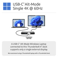 Kensington SD5760T Thunderbolt 4 Dockingstation mit Dual 4K und 96 W PD