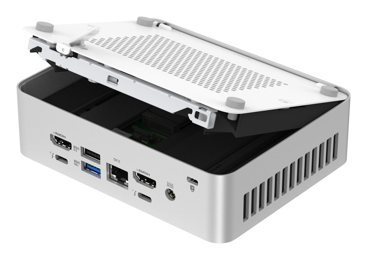 ASUS NUC 15 Pro+ RNUC15CRSU908402 Intel Core Ultra 9 285H 32 GB DDR5-SDRAM 1 TB SSD Mini PC Mini-PC Silber