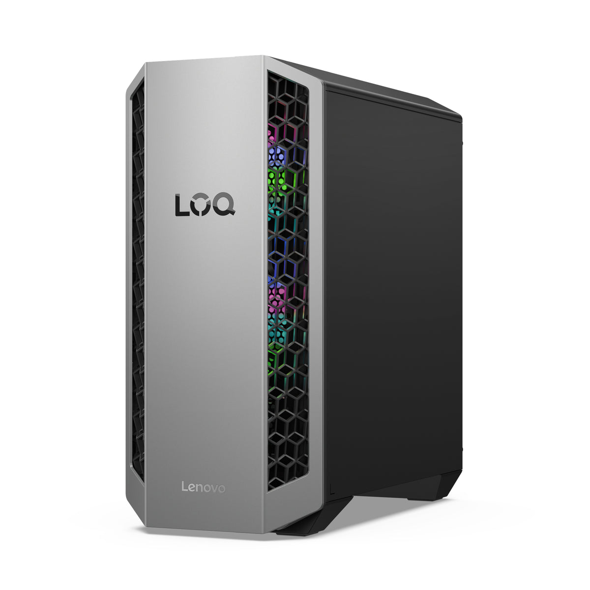Lenovo LOQ Tower 26ADR10 AMD Ryzen™ 7 8745HX 32 GB DDR5-SDRAM 1 TB SSD NVIDIA GeForce RTX 5070 Windows 11 Home PC Schwarz