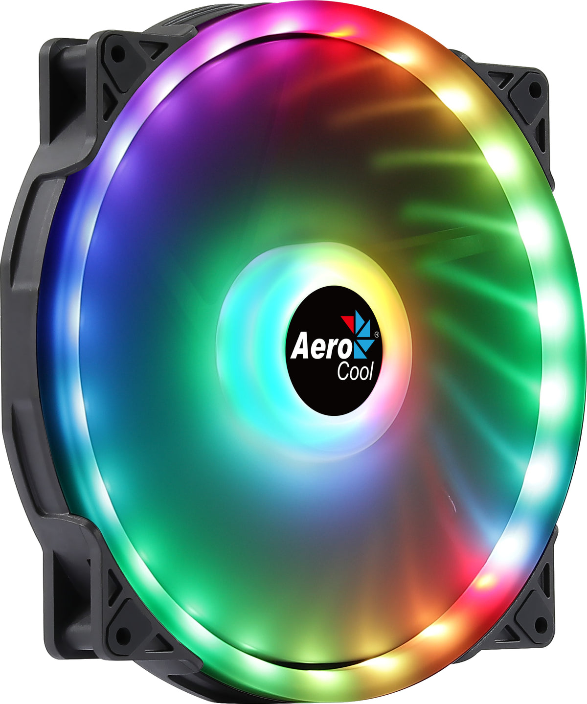 Aerocool Duo 20 Computergehäuse Ventilator 20 cm Schwarz