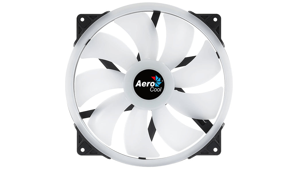 Aerocool Duo 20 Computergehäuse Ventilator 20 cm Schwarz