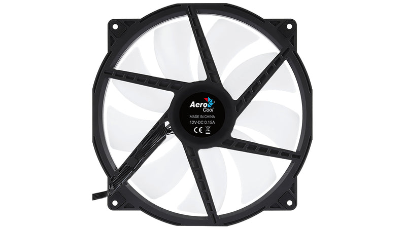 Aerocool Duo 20 Computergehäuse Ventilator 20 cm Schwarz