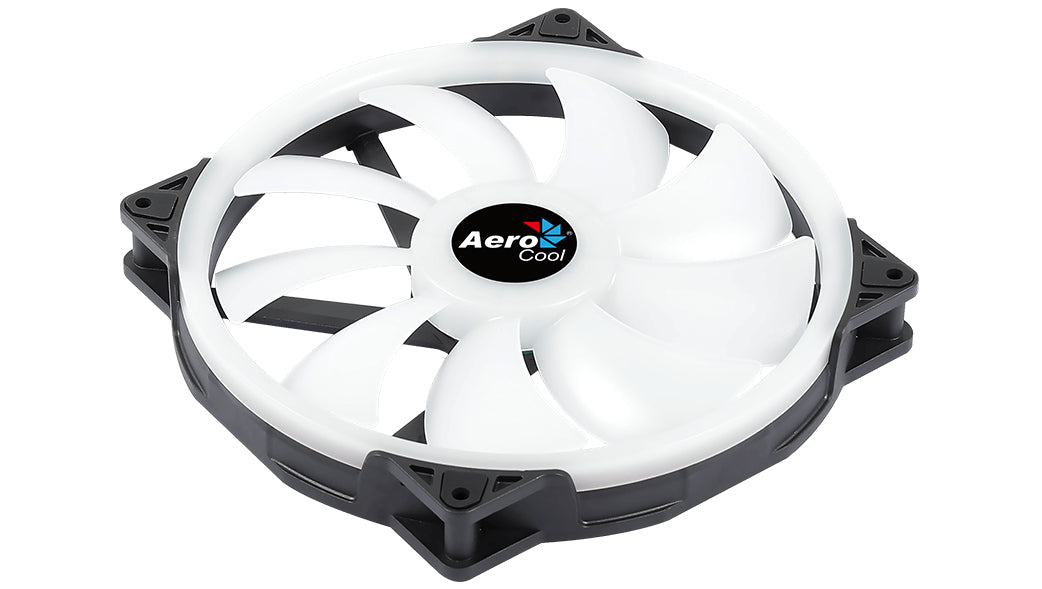 Aerocool Duo 20 Computergehäuse Ventilator 20 cm Schwarz