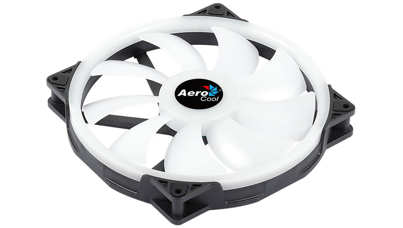 Aerocool Duo 20 Computergehäuse Ventilator 20 cm Schwarz