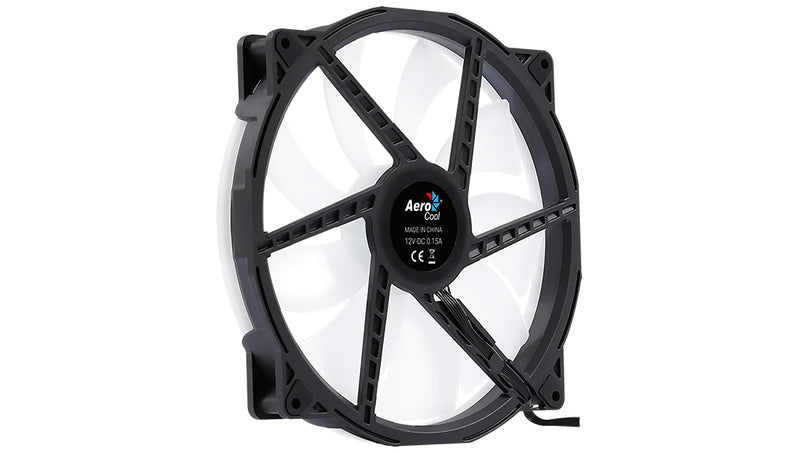 Aerocool Duo 20 Computergehäuse Ventilator 20 cm Schwarz
