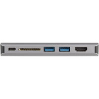 StarTech.com USB-C Multiport Adapter - USB-C Mini Reisedock mit 4K HDMI oder 1080p VGA - 3x USB 3.0-Hub, SD, GbE, Audio, 100W PD Pass-Through - Tragbare Dockingstation für Laptop/Tablet