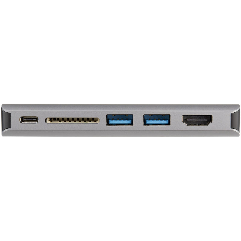 StarTech.com USB-C Multiport Adapter - USB-C Mini Reisedock mit 4K HDMI oder 1080p VGA - 3x USB 3.0-Hub, SD, GbE, Audio, 100W PD Pass-Through - Tragbare Dockingstation für Laptop/Tablet