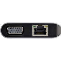 StarTech.com USB-C Multiport Adapter - USB-C Mini Reisedock mit 4K HDMI oder 1080p VGA - 3x USB 3.0-Hub, SD, GbE, Audio, 100W PD Pass-Through - Tragbare Dockingstation für Laptop/Tablet