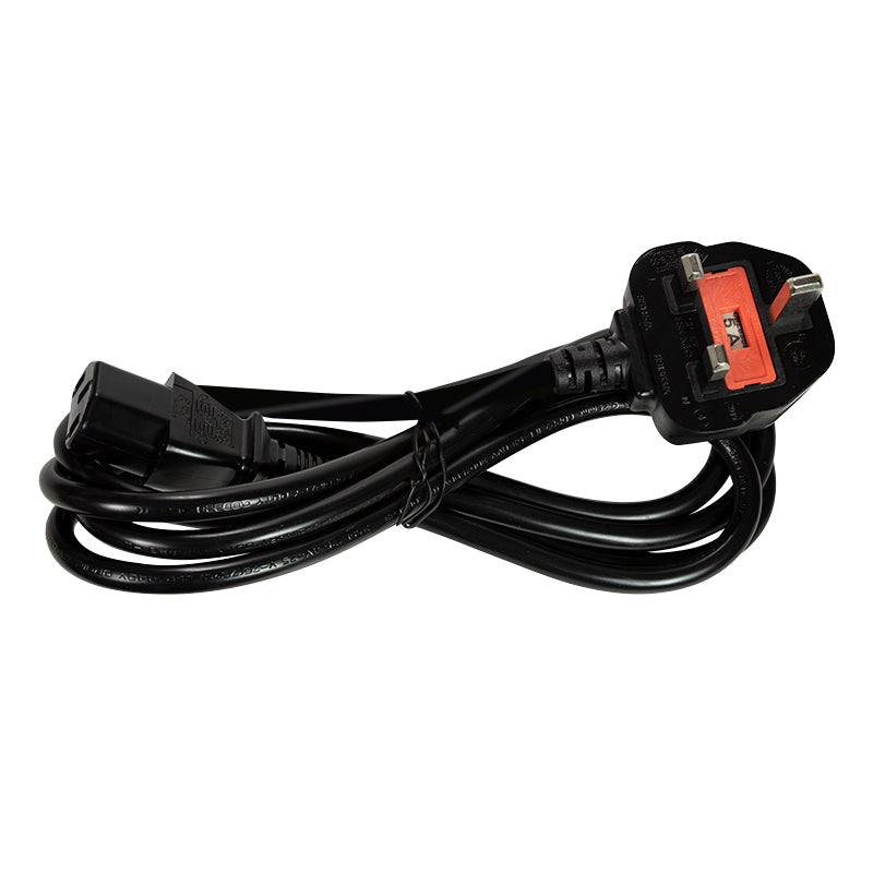 LogiLink CP121 Stromkabel Schwarz 1,8 m BS 1363 IEC C13