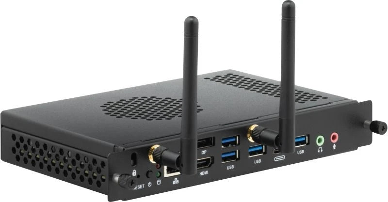 Viewsonic VPC35-W53-G1 PC/Workstation Intel® Core™ i5 i5-1240P 8 GB DDR4-SDRAM 256 GB SSD Windows 11 Pro Slot-in PC Mini-PC Schwarz
