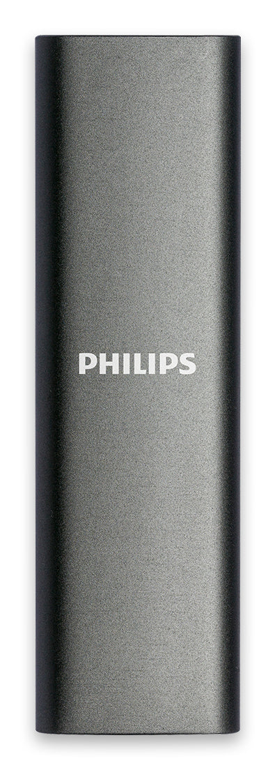 Philips FM02SS030P/00 Externes Solid State Drive 2 TB USB Typ-C 3.2 Gen 1 (3.1 Gen 1) Grau