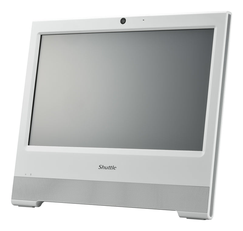 Shuttle All-In-One System POS X509, 15.6" Single-Touch-Screen (resistiv), Celeron 8GB RAM, 120GB M.2 SSD, 2x COM (RS232), lüfterlos, 24/7 Dauerbetrieb