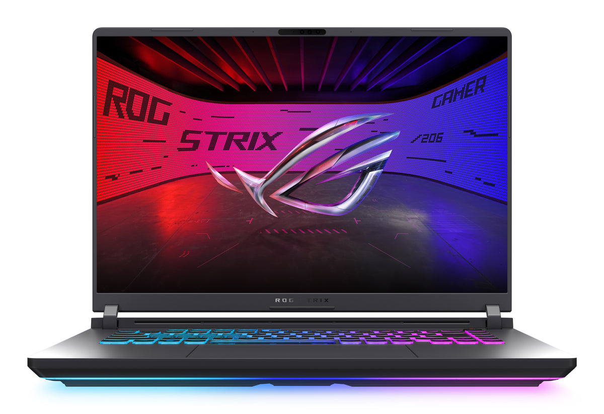 ASUS ROG Strix G16 G615LW-S5193W Intel Core Ultra 9 275HX Laptop 40,6 cm (16") WQXGA 64 GB DDR5-SDRAM 2 TB SSD NVIDIA GeForce RTX 5080 Laptop GPU Wi-Fi 7 (802.11be) Windows 11 Home Grau