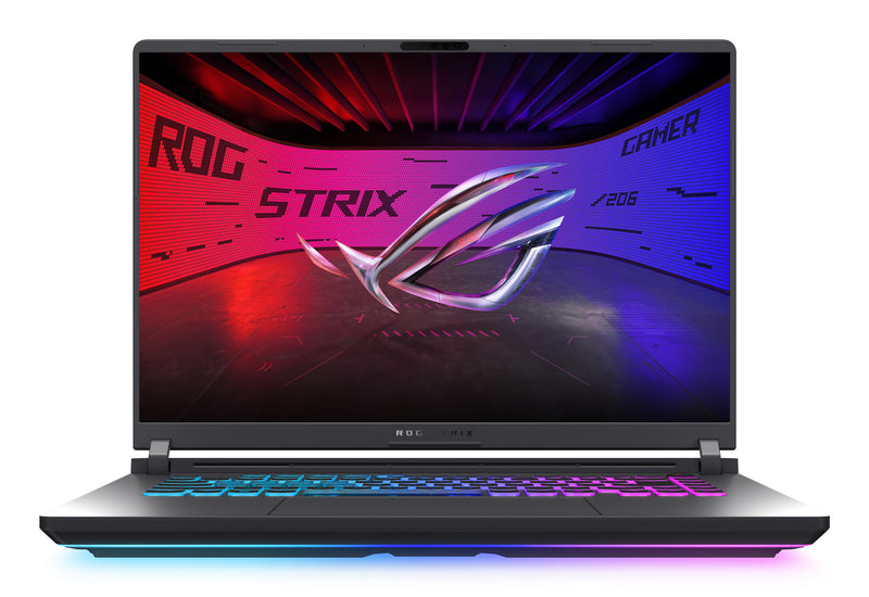 ASUS ROG Strix G16 G615LW-S5193W Intel Core Ultra 9 275HX Laptop 40,6 cm (16") WQXGA 64 GB DDR5-SDRAM 2 TB SSD NVIDIA GeForce RTX 5080 Laptop GPU Wi-Fi 7 (802.11be) Windows 11 Home Grau