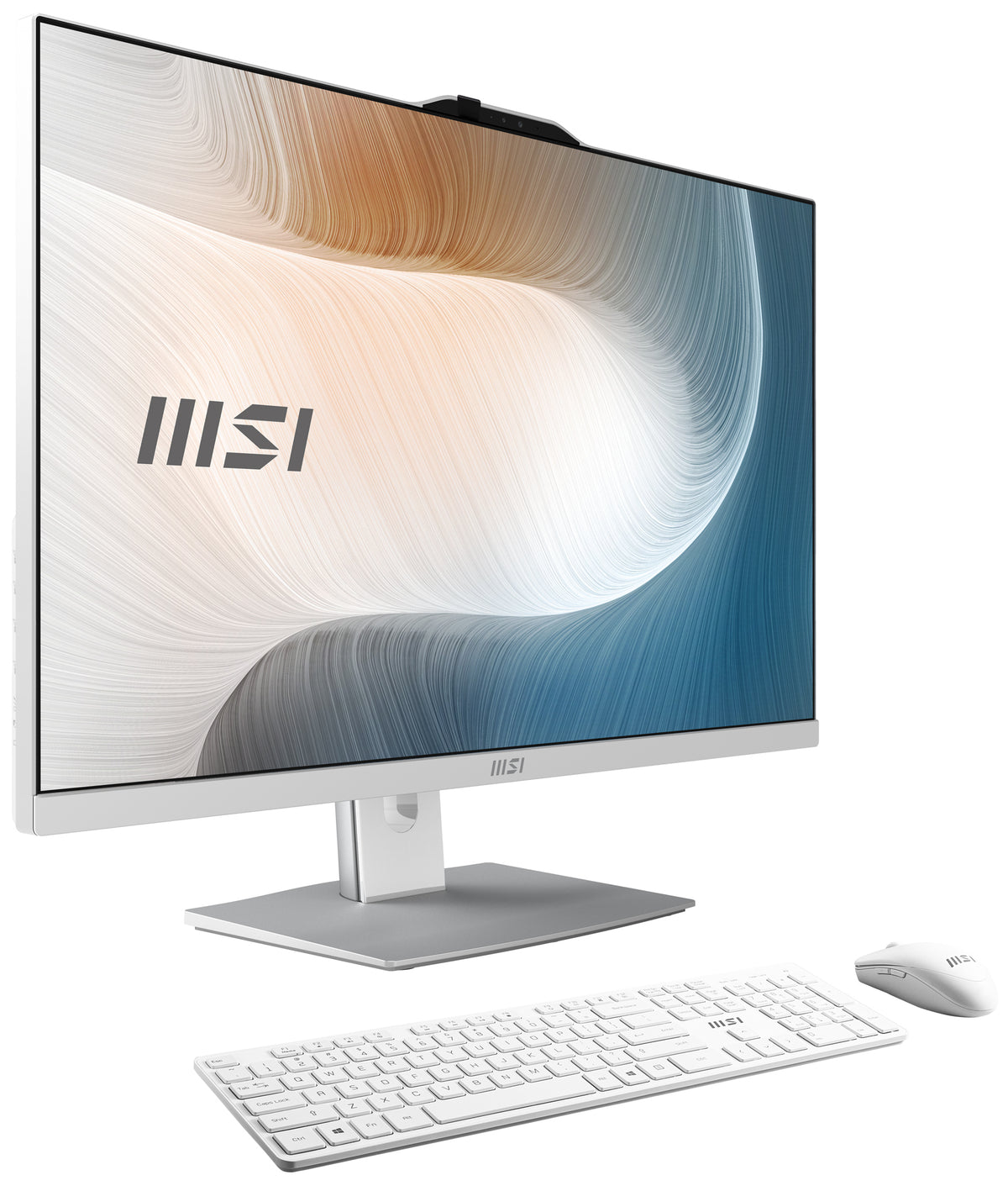 MSI Modern AM242P 1M-1872AT All-in-One PC/Workstation Intel Core 5 120U 60,5 cm (23.8") 1920 x 1080 Pixel All-in-One-PC 16 GB DDR5-SDRAM 512 GB SSD Windows 11 Home Wi-Fi 6E (802.11ax) Weiß
