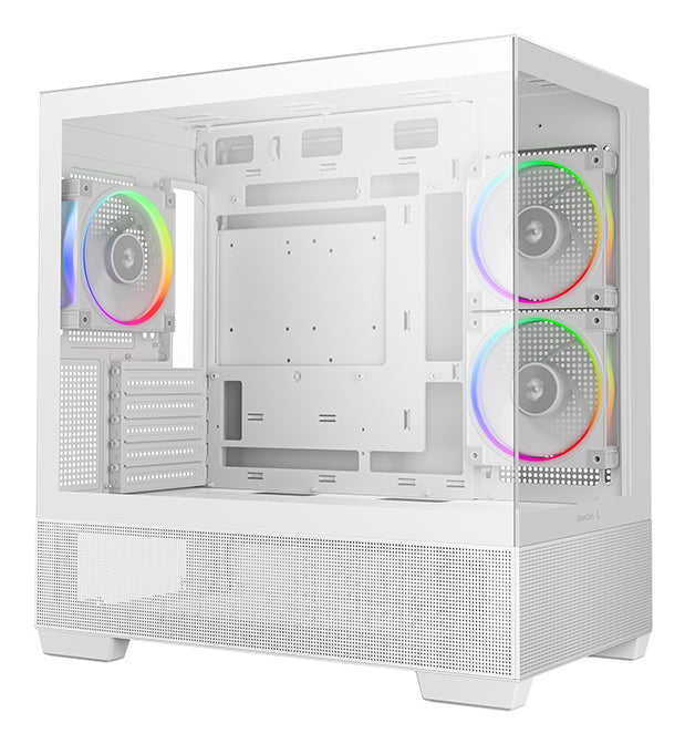 DeepCool CG380 3F WH Midi Tower Weiß