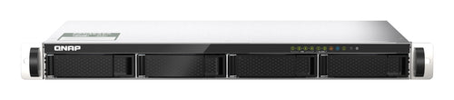 QNAP TS-435XEU NAS Rack (1U) Marvell CN9131 4 GB DDR4 0 TB QNAP QTS Schwarz, Grau
