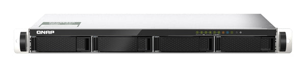 QNAP TS-435XEU NAS Rack (1U) Marvell CN9131 4 GB DDR4 0 TB QNAP QTS Schwarz, Grau