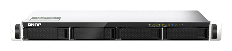 QNAP TS-435XEU NAS Rack (1U) Marvell CN9131 4 GB DDR4 0 TB QNAP QTS Schwarz, Grau