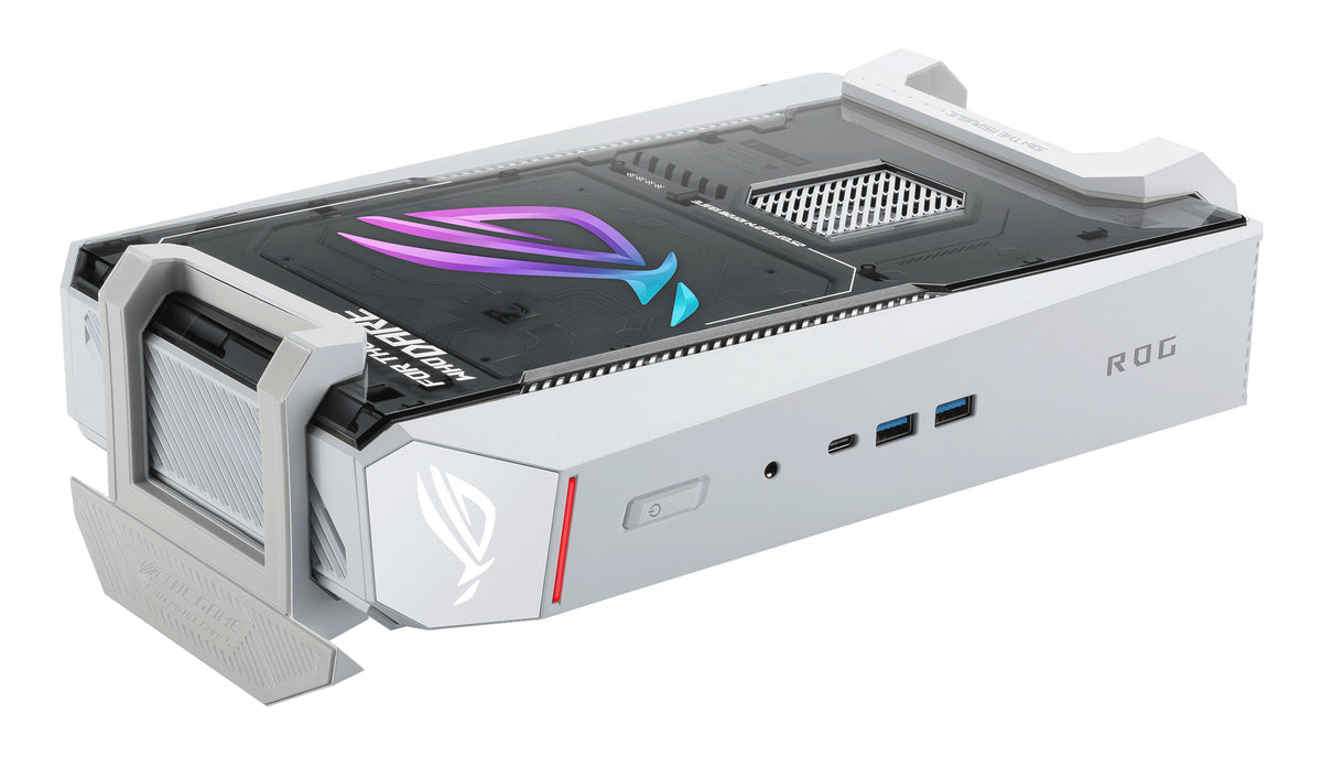 ASUS ROG RNUC16JNK9X28AA2W Intel Core Ultra 9 290HX Plus 32 GB DDR5-SDRAM 2 TB SSD NVIDIA GeForce RTX 5080 Windows 11 Home Mini PC Mini-PC Weiß