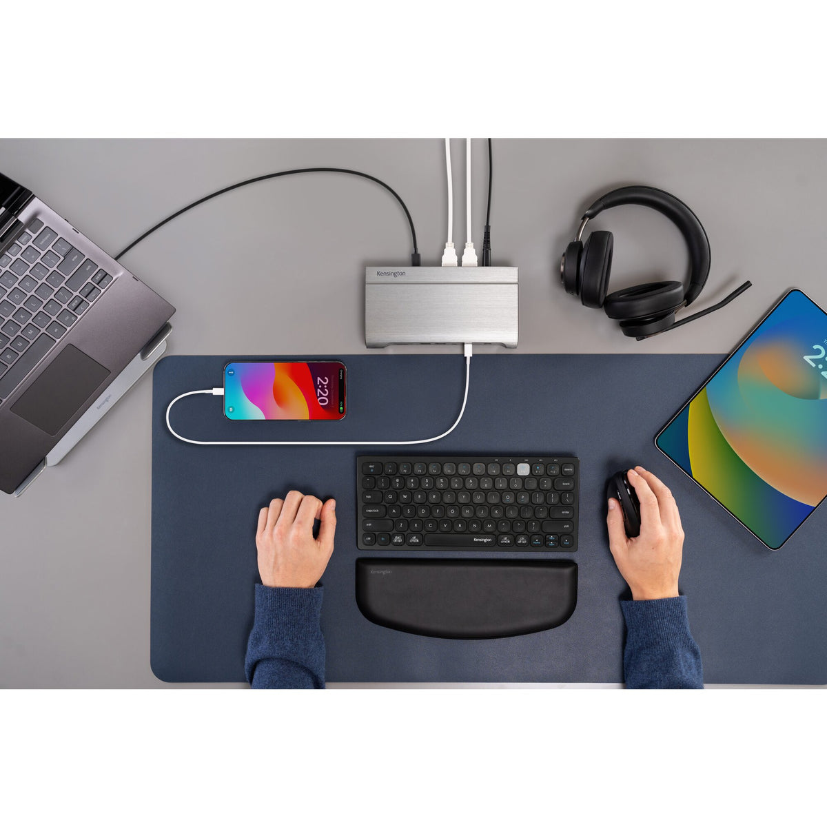 Kensington SmartFit Easy Riser Laptopständer — Schwarz