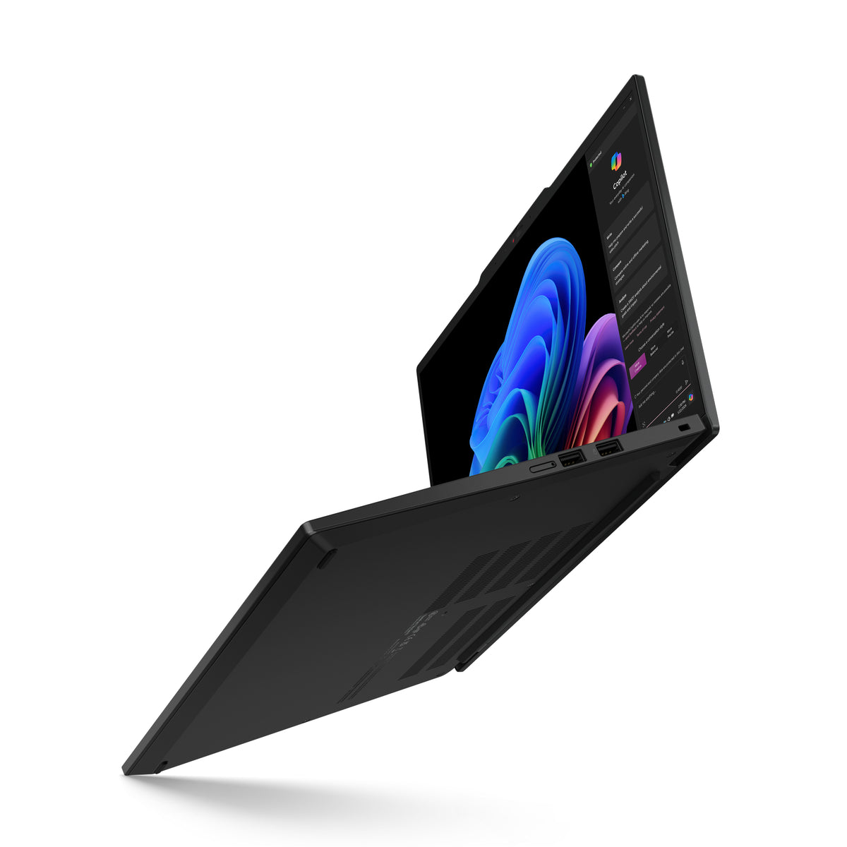 Lenovo ThinkPad T14s Gen 6 (Snapdragon) Copilot+ PC X1E-78-100 Laptop 35,6 cm (14") WUXGA 32 GB LPDDR5x-SDRAM 1 TB SSD Wi-Fi 7 (802.11be) Windows 11 Pro Deutsch Schwarz