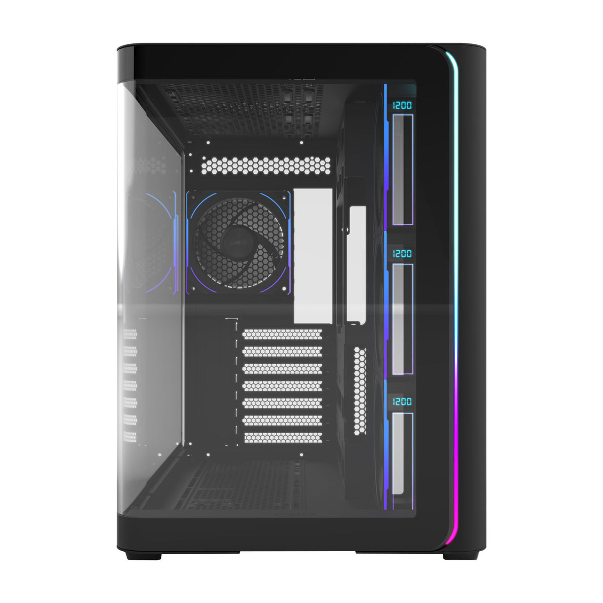 FSP M580-BP Plus Gehäuse Midi Tower mITX, mATX Schwarz ARGB