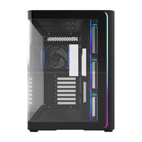 FSP M580-BP Plus Gehäuse Midi Tower mITX, mATX Schwarz ARGB