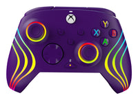 PDP Afterglow Wave Violett USB Gamepad Analog / Digital PC, Xbox Series S, Xbox Series X