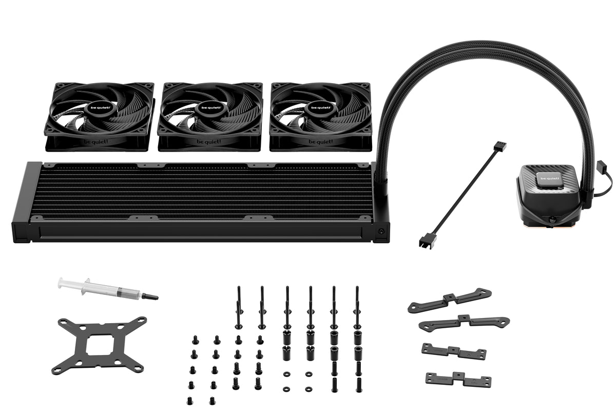 be quiet! PURE LOOP 3 Prozessor All-in-One-Flüssigkeitskühler 12 cm Schwarz 1 Stück(e)