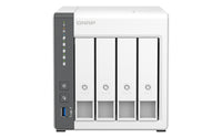 QNAP TS-433 NAS Tower ARM Cortex-A55 4 GB 0 TB QNAP QTS Weiß