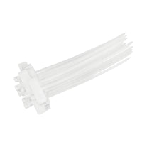LogiLink KAB0069 Kabel-Organizer Tisch/Bank Kabelbinder-Halterung Transparent 100 Stück(e)