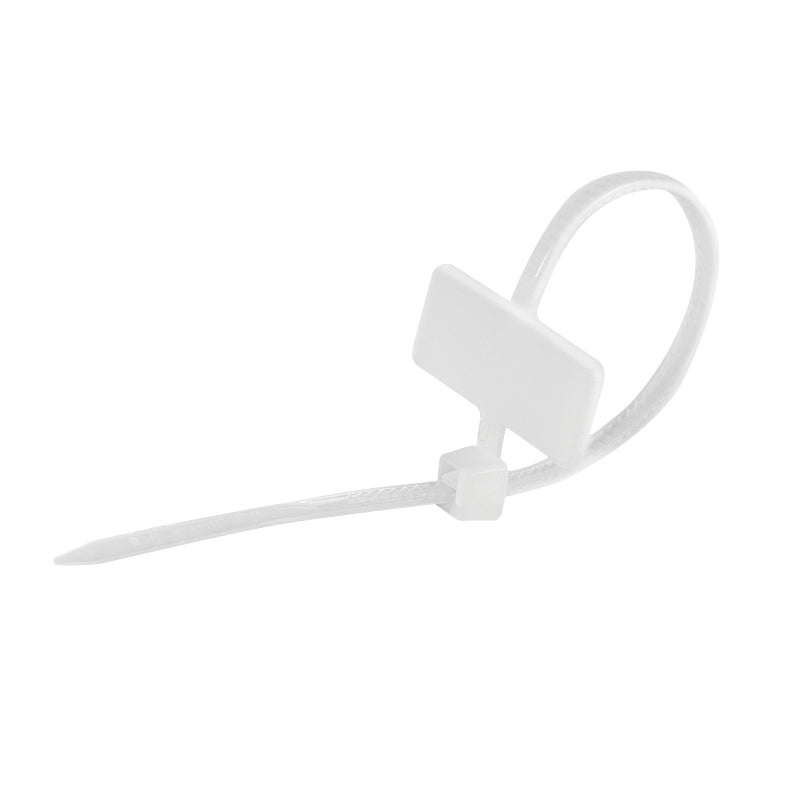 LogiLink KAB0069 Kabel-Organizer Tisch/Bank Kabelbinder-Halterung Transparent 100 Stück(e)