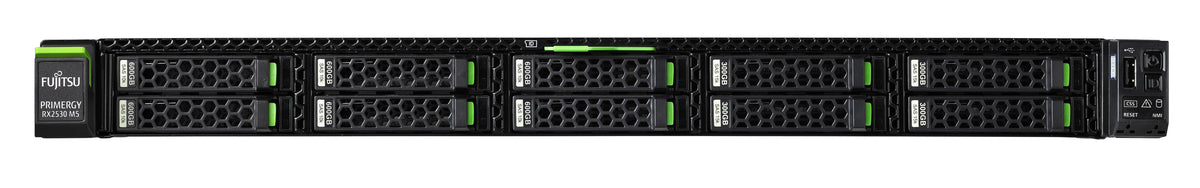 Fujitsu PRIMERGY RX2530 M5 Server 0 GB Rack (1U) Intel® Xeon® Gold 5217 3 GHz 16 GB DDR4-SDRAM 450 W