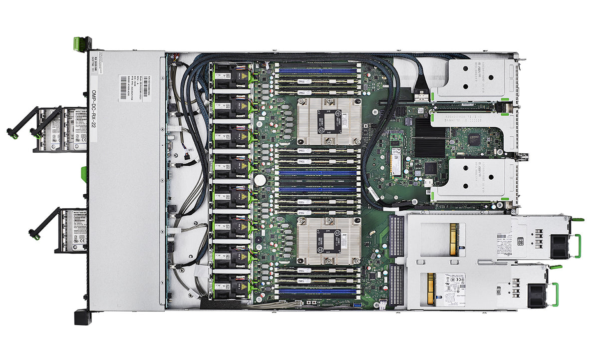 Fujitsu PRIMERGY RX2530 M5 Server 0 GB Rack (1U) Intel® Xeon® Gold 5217 3 GHz 16 GB DDR4-SDRAM 450 W