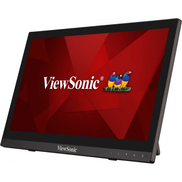 Viewsonic TD1630-3 Computerbildschirm 39,6 cm (15.6") 1366 x 768 Pixel HD LCD Touchscreen Multi-Nutzer Schwarz