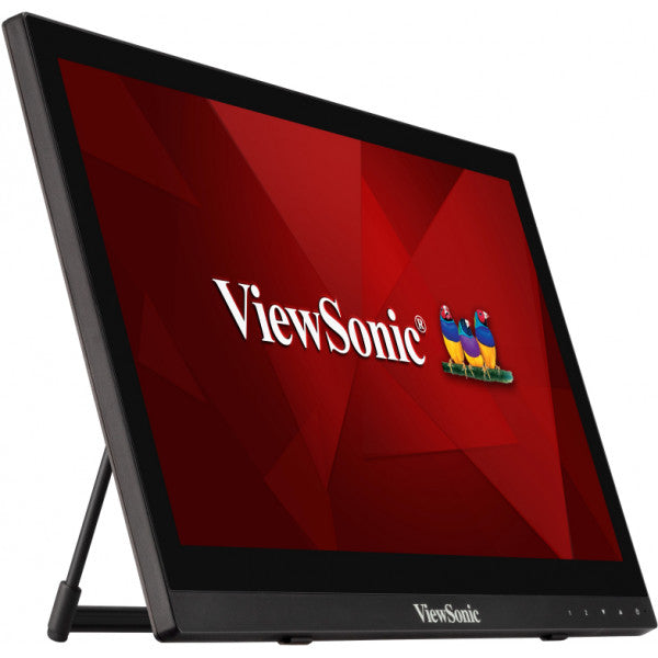 Viewsonic TD1630-3 Computerbildschirm 39,6 cm (15.6") 1366 x 768 Pixel HD LCD Touchscreen Multi-Nutzer Schwarz